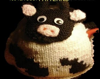 100 TEA COSY Strickmuster Anleitungen - Meine eigenen Designs - Einfach zu stricken - PDF Digitaler Download - E-Book Tea Cozy Strickmusterbuch 100+ Designs