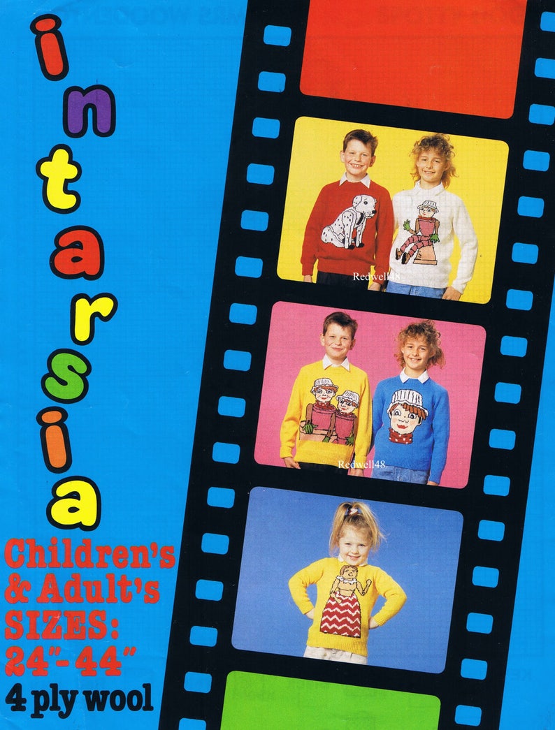 Bill and Ben Jumper Knitting Pattern Book Flower Pot Men ...