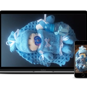 Baby Nappy Cake Knitting Pattern Book  KNIT YOUR OWN Baby Shower Gift Set  Knitted Nappy Cake Gifts