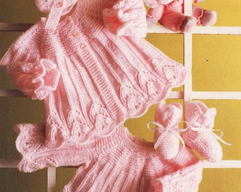 Vintage Baby Strickanleitung