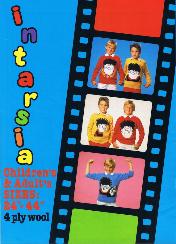 Vintage Jumper Knitting Pattern 