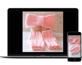 Handwarmer Strickmuster, Handwärmer Strickmuster (Digitaler Download), Winterstrickmuster, Strickmuster ENGLISCH