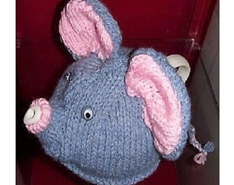 Elephant Tea Cosy Knitting Pattern