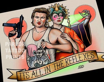 Big Trouble In Little China Tattoo Flash