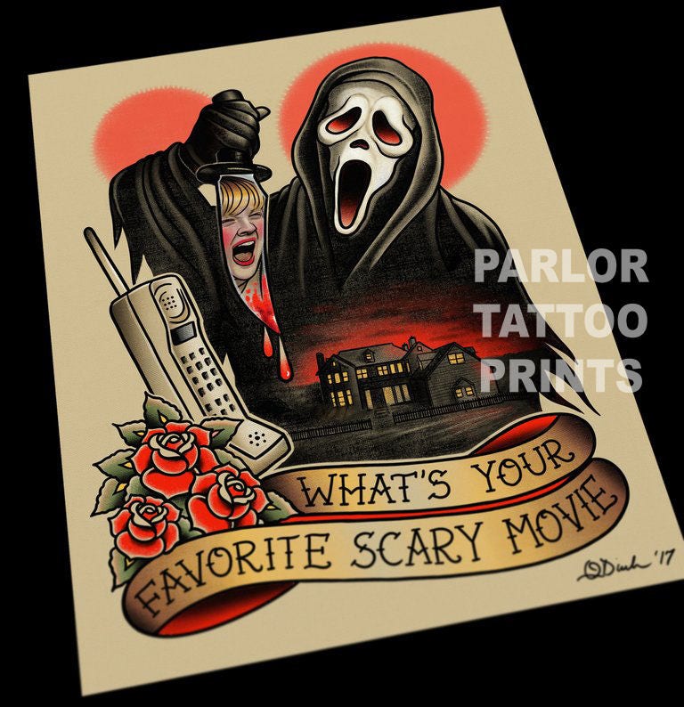 Scream by Shane Standifer TattooNOW