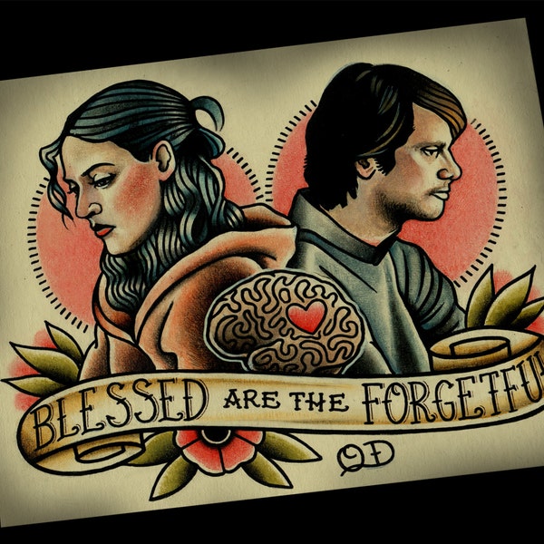 Blessed Are The Forgetful Art Print