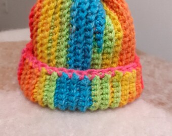 Bonnet bebe au crochet