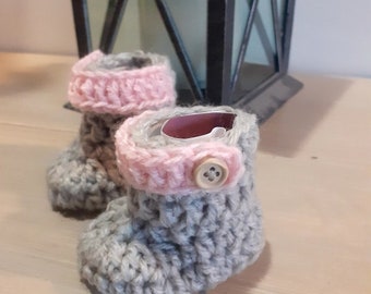 Chaussons bebe  bottines naissance