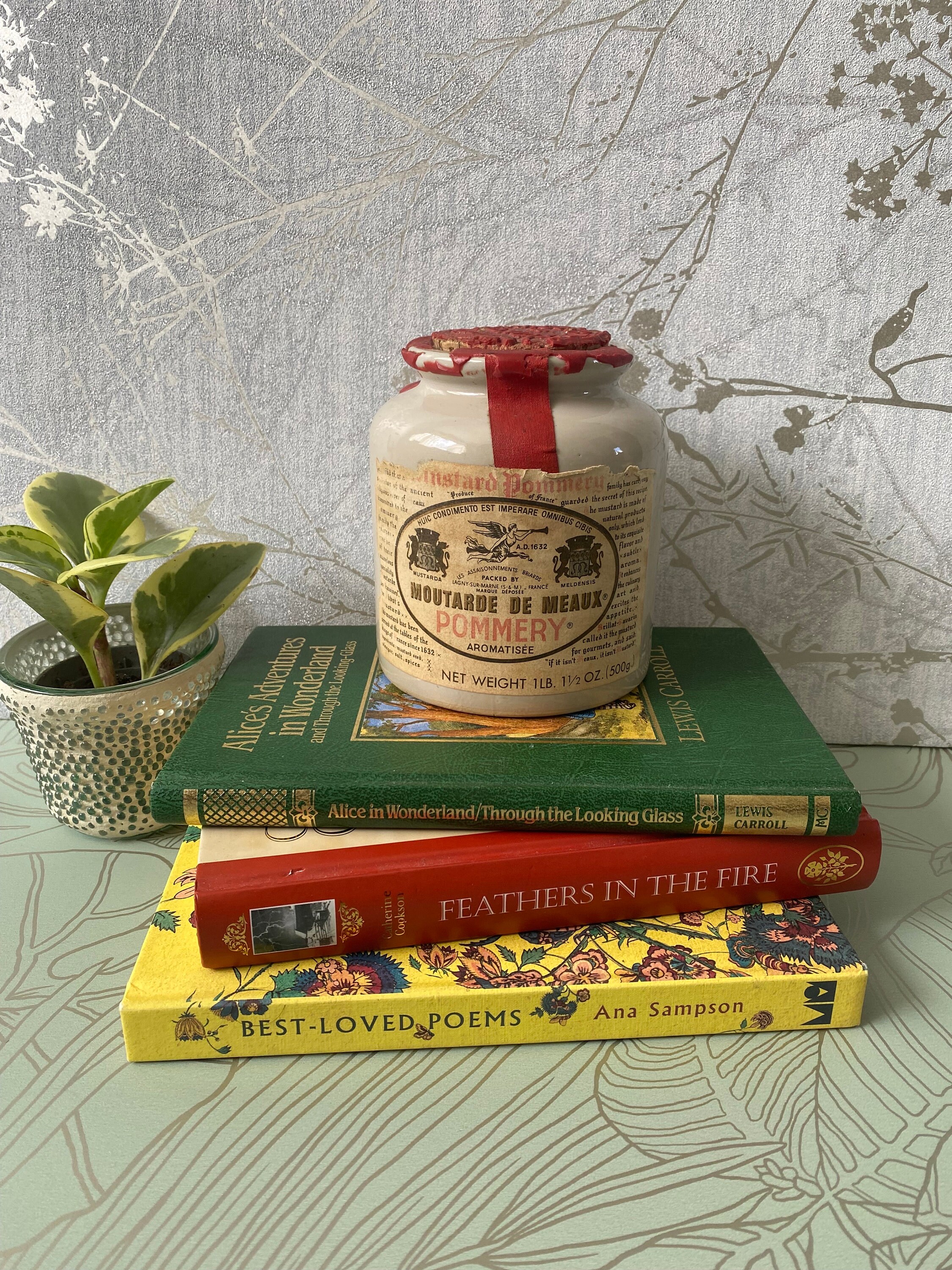Vintage Pommery Mustard Stoneware Jar