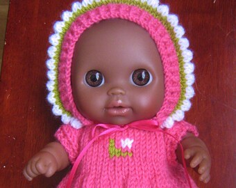 Knitting Pattern for Berenguer 8.5" Li'l Cutesies Dolls Clothes