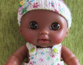 Knitting Pattern for Berenguer Li'l Cutesies Dolls Clothes