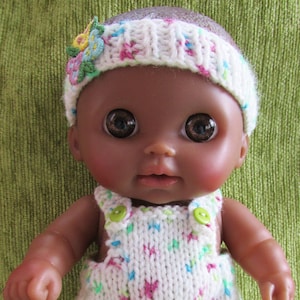 Knitting Pattern for Berenguer Li&#39;l Cutesies Dolls Clothes