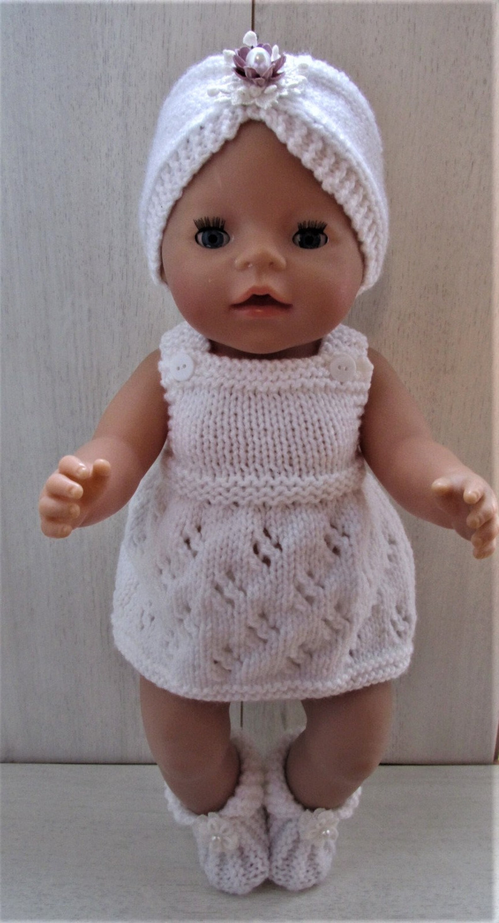 Baby Born Dolls Clothes Dolls Knitting Pattern Hand Knitted Etsy