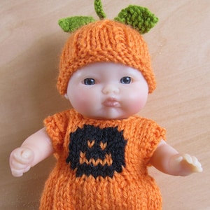 Knitting Pattern for 5&quot; Berenguer Dolls Clothes