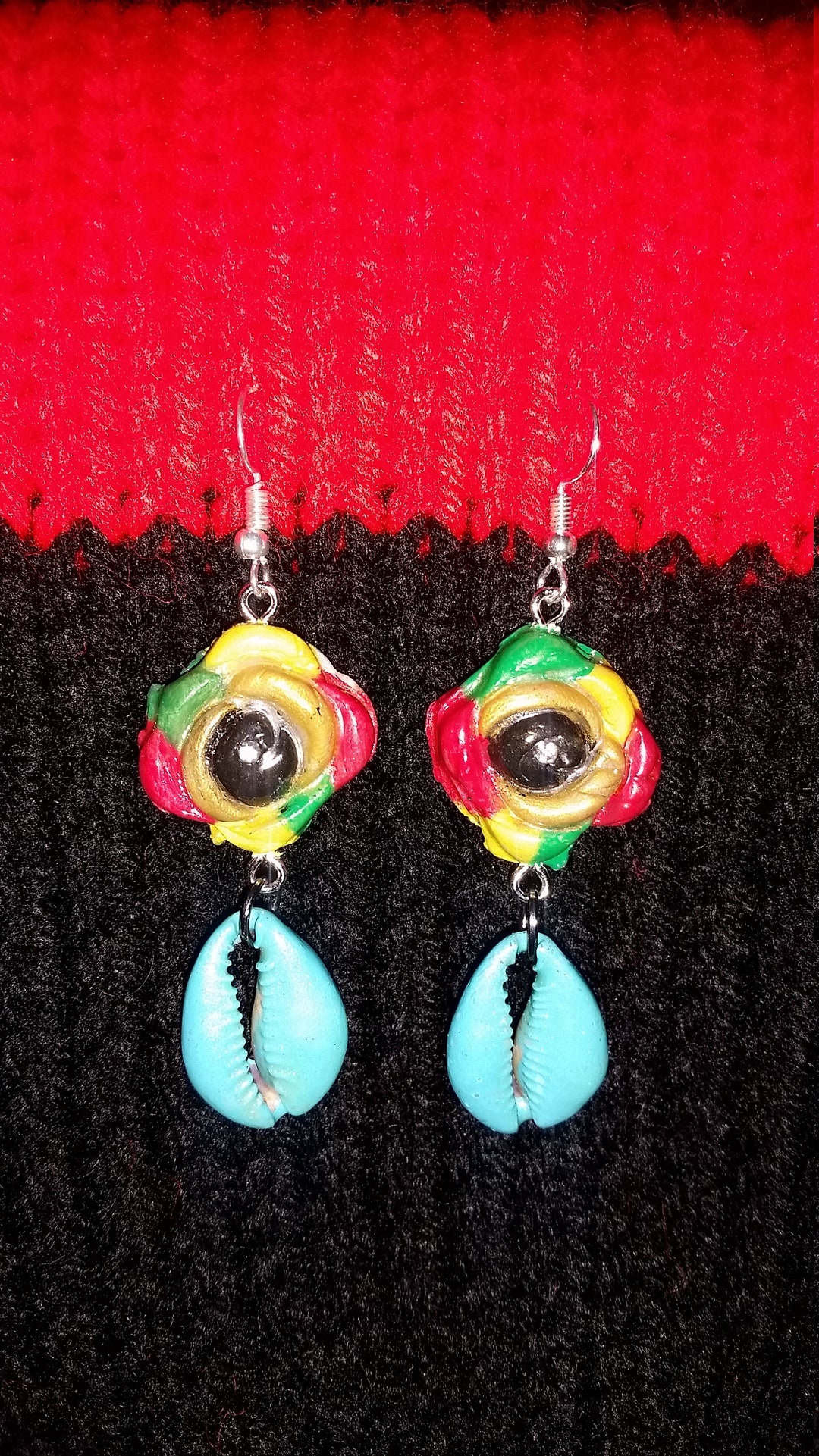 Pendientes De Vaca Floral, romance, amor, cultura, rasta, un amor ...