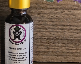 Oneindige haarolie | Kruidenmix voor zowel huisdier als mens, gezond haar en huid (2,5 fl oz)