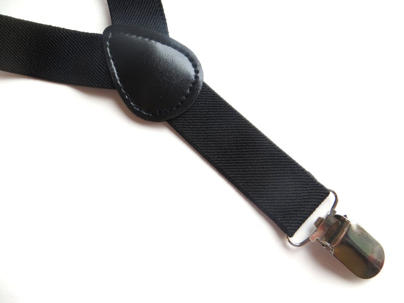 Grey Plaid Bow Tie Suspender Set Black Toddler Suspender Set | Etsy