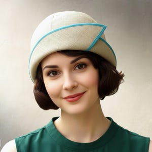 NAAIPATROON - Penelope: jaren 1920 cloche dameshoed voor kinderen of volwassenen (pdf-download)