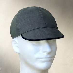 DIGITAL SEWING PATTERN - Ianto - classic cycling cap, welding cap, biking cap - pdf download