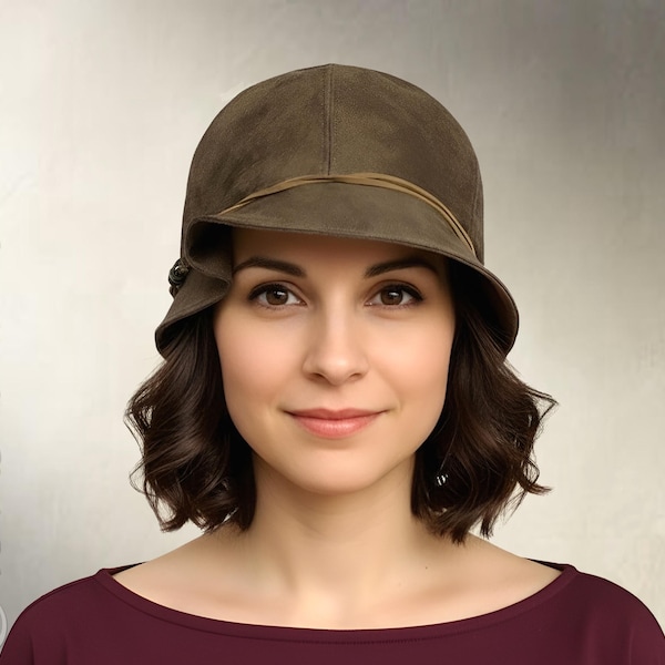 SEWING PATTERN - Tess: 1920s Twenties Cloche Fabric Hat for Child or Adult Woman (PDF Download)