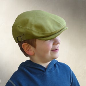 DIGITAL SEWING PATTERN - Wyeth, Classic Flat Cap, Scally Cap, Ivy Cap, Patch Cap for Child or Adult - pdf download
