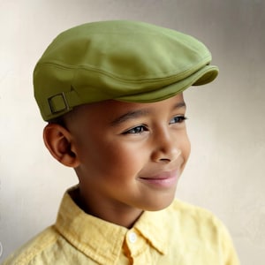 SCHNITTMUSTER - Wyeth: Klassische Schiebermütze Scally Cap Ivy Cap Patch Cap für Kind oder Erwachsene Unisex (PDF Download)