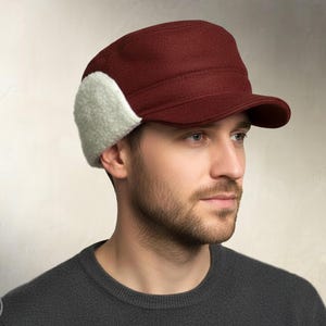SEWING PATTERN - Caedmon: Trapper Cap Cadet Cap with Ear Flap Unisex for Child or Adult (PDF Download)
