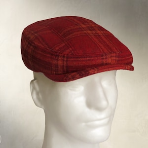 DIGITAL SEWING PATTERN - Finch, 1920's Irish Flat Cap for Child or Adult - pdf download