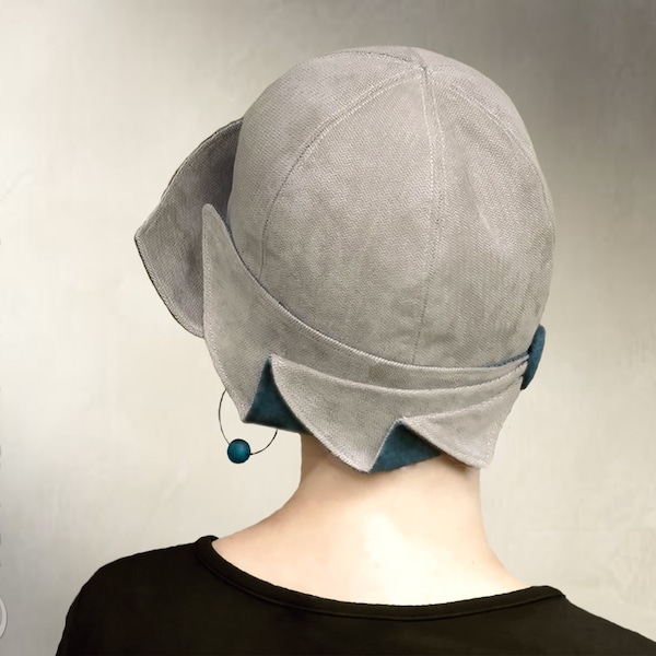 DIGITAL SEWING PATTERN - Vivienne, 1920s Twenties Cloche or Child or Adult Downton Abbey Cancer - pdf download