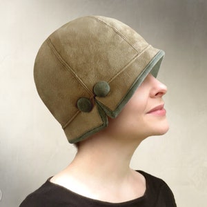 DIGITAL SEWING PATTERN - Lois 1920s Twenties Cloche Fabric Hat for Child or Adult - pdf download