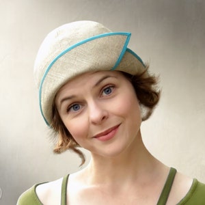 DIGITAL SEWING PATTERN - Penelope, 1920&#39;s Twenties Downton Abbey Lady Mary Cloche Hat for Child or Adult - pdf download