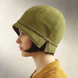 SEWING PATTERN - Lois: 1920s Twenties Cloche Fabric Hat for Child or Adult Woman (PDF Download)