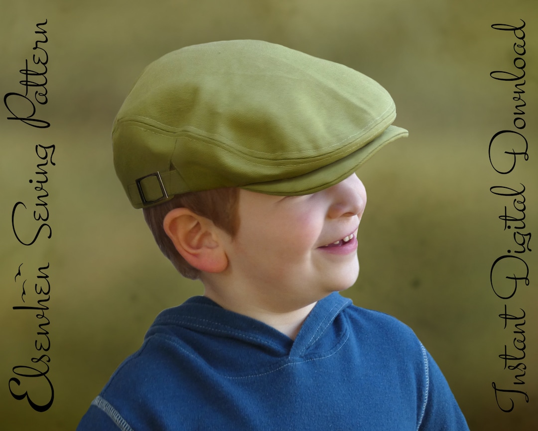 DIGITAL SEWING PATTERN Wyeth Classic Flat Cap Scally Cap Etsy