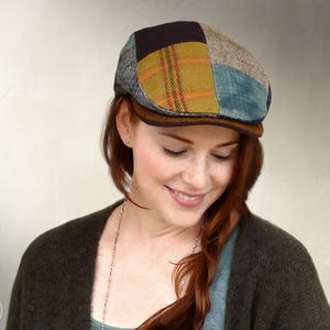 SEWING PATTERN - Wyeth: Classic Flat Cap Scally Cap Ivy Cap Patch Cap for Child or Adult Unisex (PDF Download)