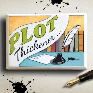 Plotverdikkingsmiddel - kaartspel, schrijfinstructies, levensverrijking, verhalen vertellen, fictie schrijven, cadeaukousvuller