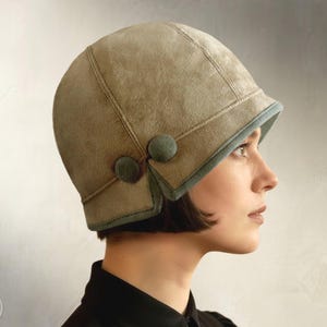 SEWING PATTERN - Lois: 1920s Twenties Cloche Fabric Hat for Child or Adult Woman (PDF Download)