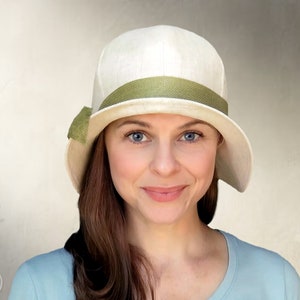 DIGITAL SEWING PATTERN - Sybil, 1920&#39;s Hat for Child or Adult - pdf download