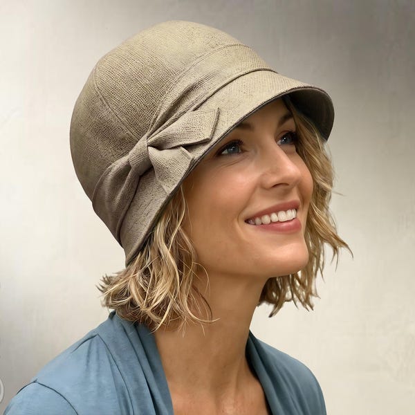 SEWING PATTERN - Penny: 1920s Twenties Cloche Fabric Hat for Child Girl or Adult Woman (PDF Download)