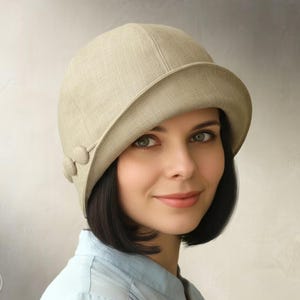 PATRÓN DE COSTURA - Eleanor: Sombrero Cloche Vintage de los años 20 (Descarga PDF)