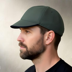 MODELLO DI CUCITO - Ianto: Cappellino da ciclista classico, cappellino da saldatore, cappellino da ciclista (tutte le taglie incluse (download PDF)