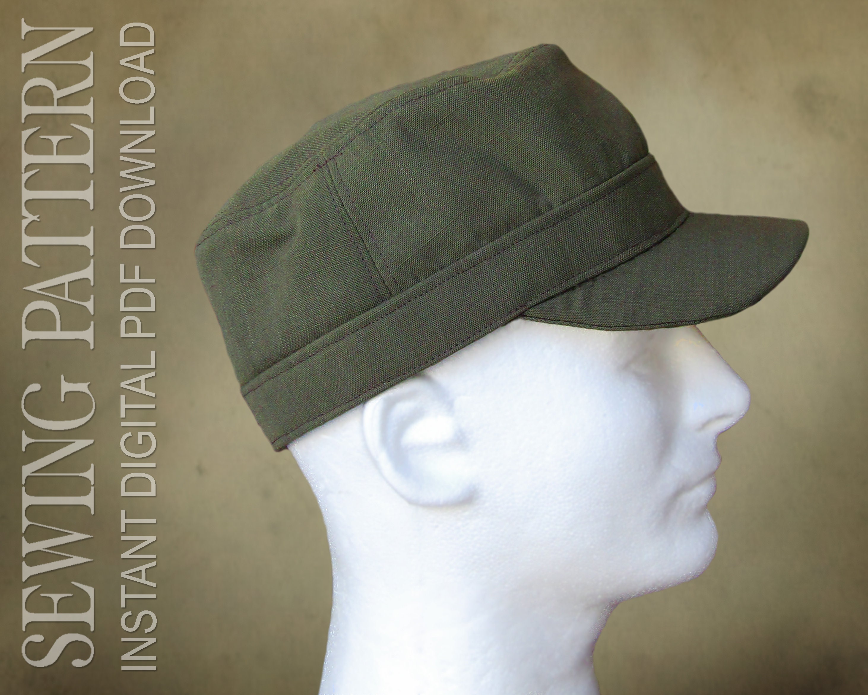 SEWING PATTERN Caedmon Trapper Cap 
