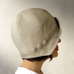 DIGITAL SEWING PATTERN - Eleanor, 1920s 1930s Twenties Cloche Hat for Child or Adult Cancer - pdf download