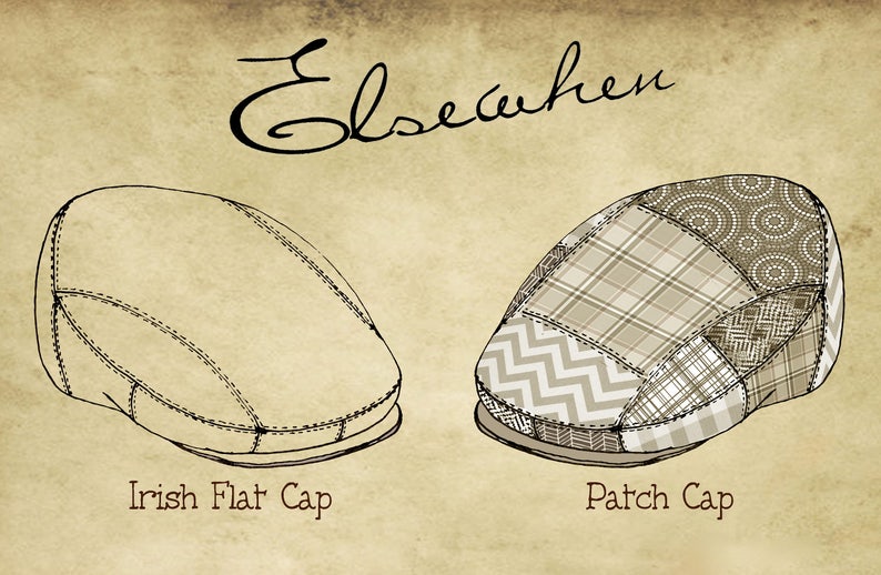 SEWING PATTERN Finch 1920's Irish Flat Cap Ivy Cap for | Etsy