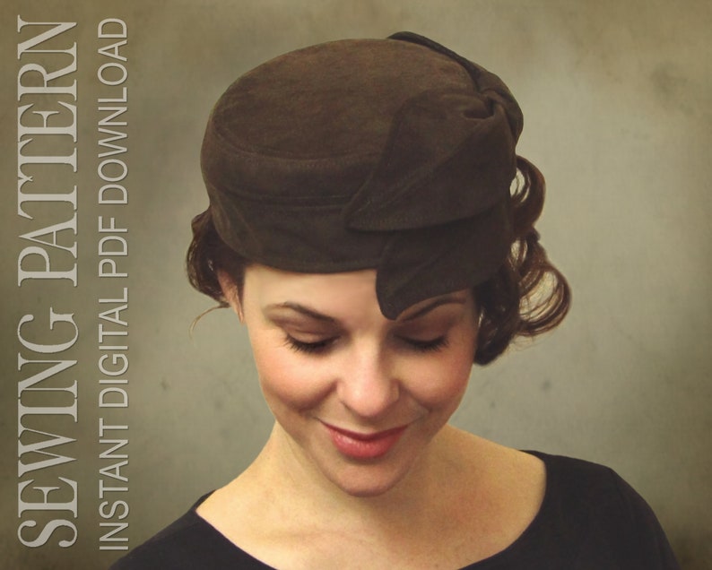 SEWING PATTERN Katye 1960's Pillbox Hat Sixties Tablet Etsy UK