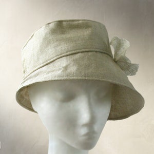 DIGITAL SEWING PATTERN - Joan, 1960&#39;s/modern bucket cloche hat for Child or Adult - pdf download