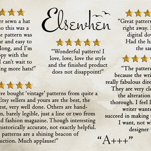 Puede incluir: Imagen que muestra rese&ntilde;as de clientes para productos "Elsewhen", con valoraciones de estrellas doradas. Las rese&ntilde;as elogian la claridad, la facilidad de uso y la calidad del producto. El texto est&aacute; en una fuente de estilo manuscrito, con comentarios sobre el dise&ntilde;o y las instrucciones.