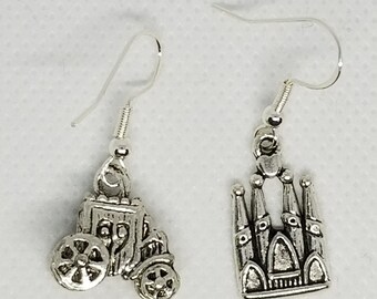 Awesome 925 sterling silver amazing baby shower gift bib spit happens funny humor teddybear new mommy gorgeous punk rocker hippie earrings