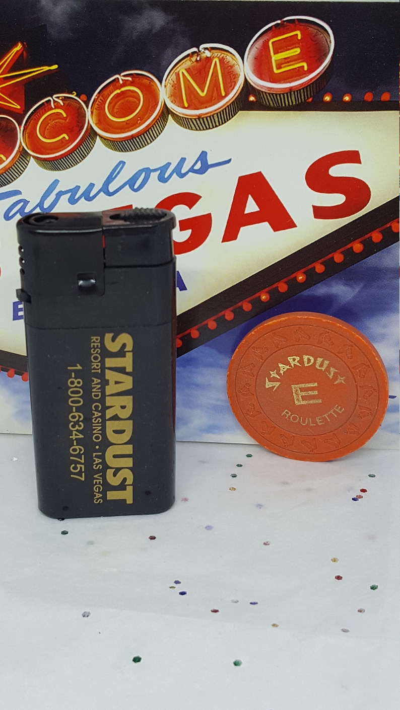 Legendary Stardust Las Vegas Vintage Roulette Chip & Lighter Etsy