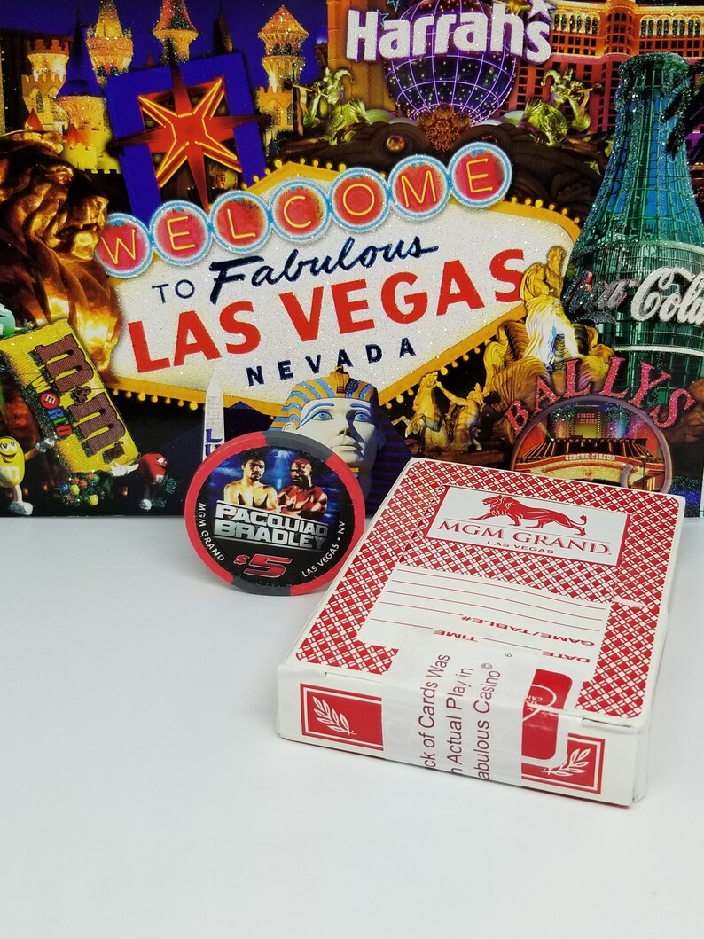 Amazing Vintage MGM Grand Las Vegas Souvenir Deck Sealed Cards Etsy