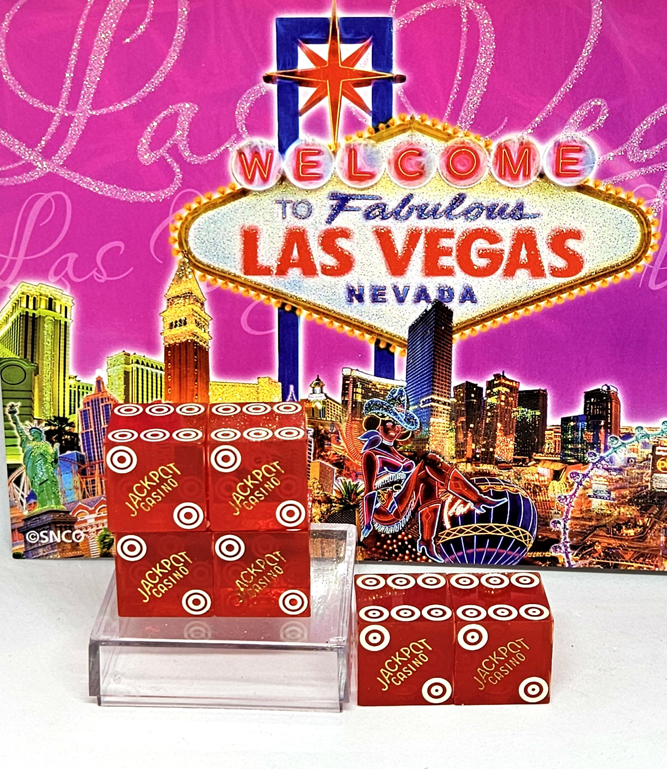 Very RARE Jackpot Casino Dice Jackpot Casino Crapstable Dice